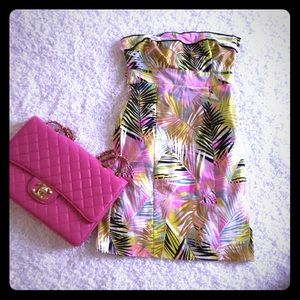 Strapless dress size 4 H&M